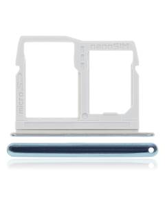 Replacement Sim Tray Compatible For LG Stylo 6 / K71 (Blue)