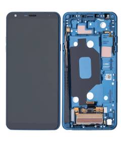 Replacement LCD Assembly With Frame Compatible For LG Stylo 4 / Stylo 4 Plus (Refurbished) (Moroccan Blue)