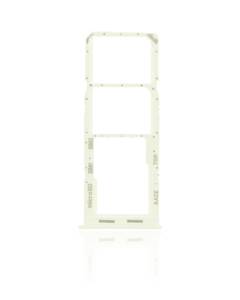 Replacement Dual Sim Card Tray Compatible For Samsung Galaxy A13 (A135 / 2022) (White)