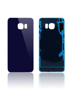 Replacement Back Cover Glass Compatible For Samsung Galaxy S6 Edge Plus (Black Sapphire)